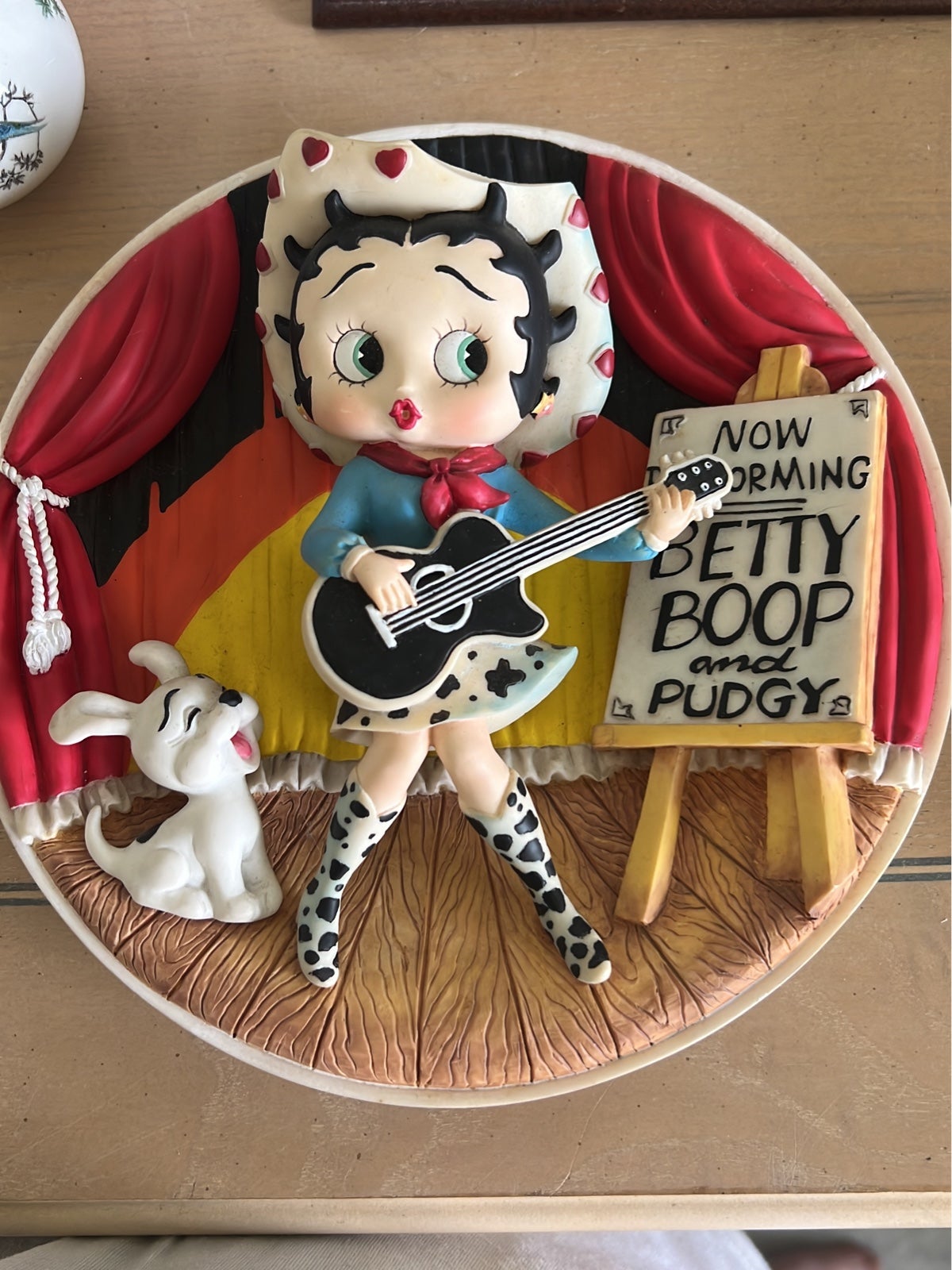 Betty Boop collectible plate