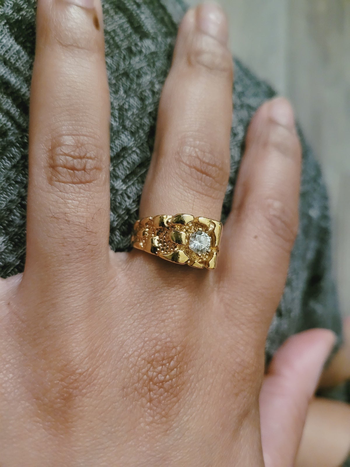 14k G.E Nugget Ring