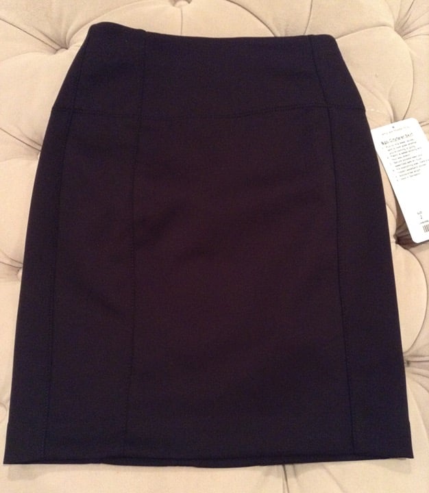 NWT Lululemon &go Cityfarer Skirt ~ Sz 2 ~ Black ~ Fitted Mini