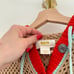 Anthropologie Maeve Hooded Open-Stitch Henley Sweater Brown/Red XS