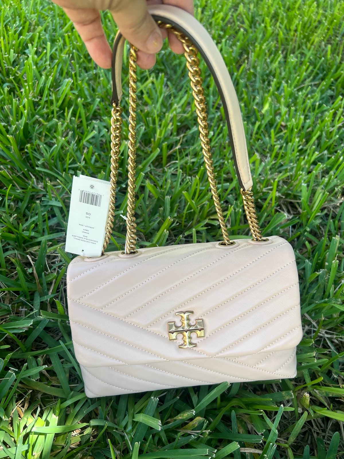 Tory Burch NWT Nude Crossbody Bag