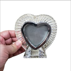 Vintage Waterford Crystal Heart Shaped Frame
