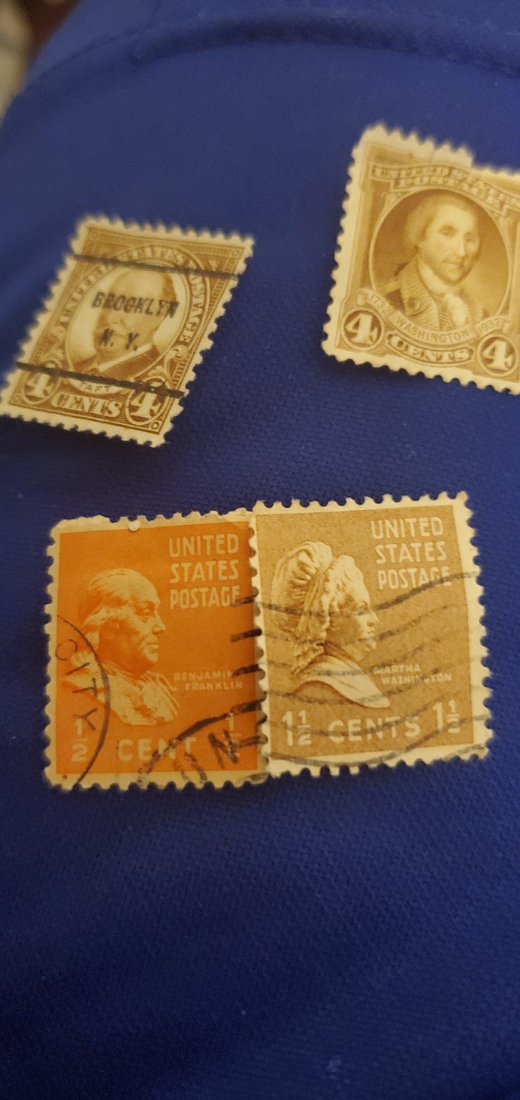 Super rare 1900s postage stamps like new presidential