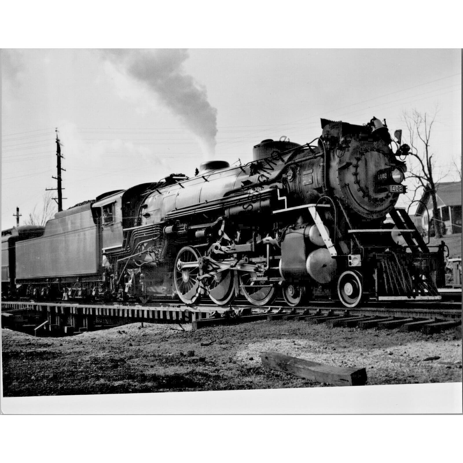 VTG 1936 Sothern 1402 Steam Locomotive Norcross, GA 8 X 10 Real Photo T1-10