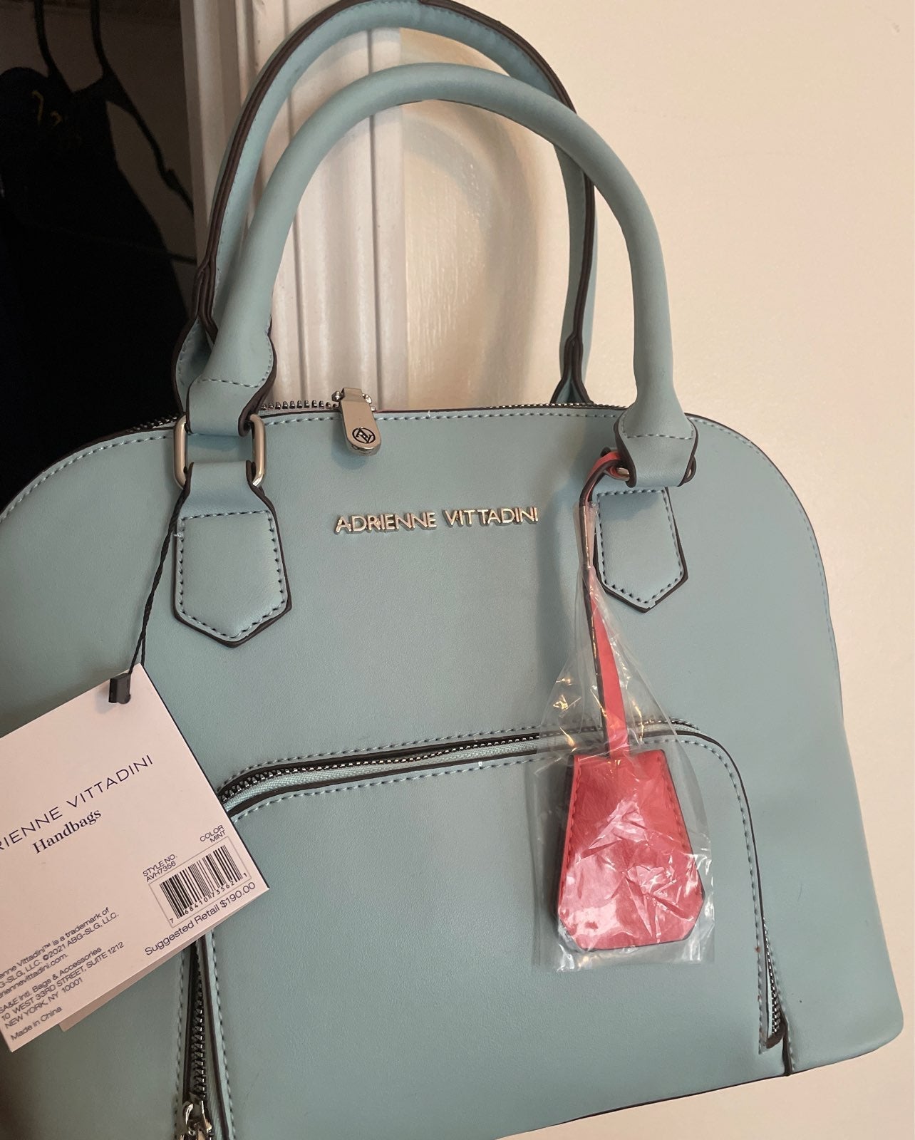 Adrienne Vittadini light blue purse