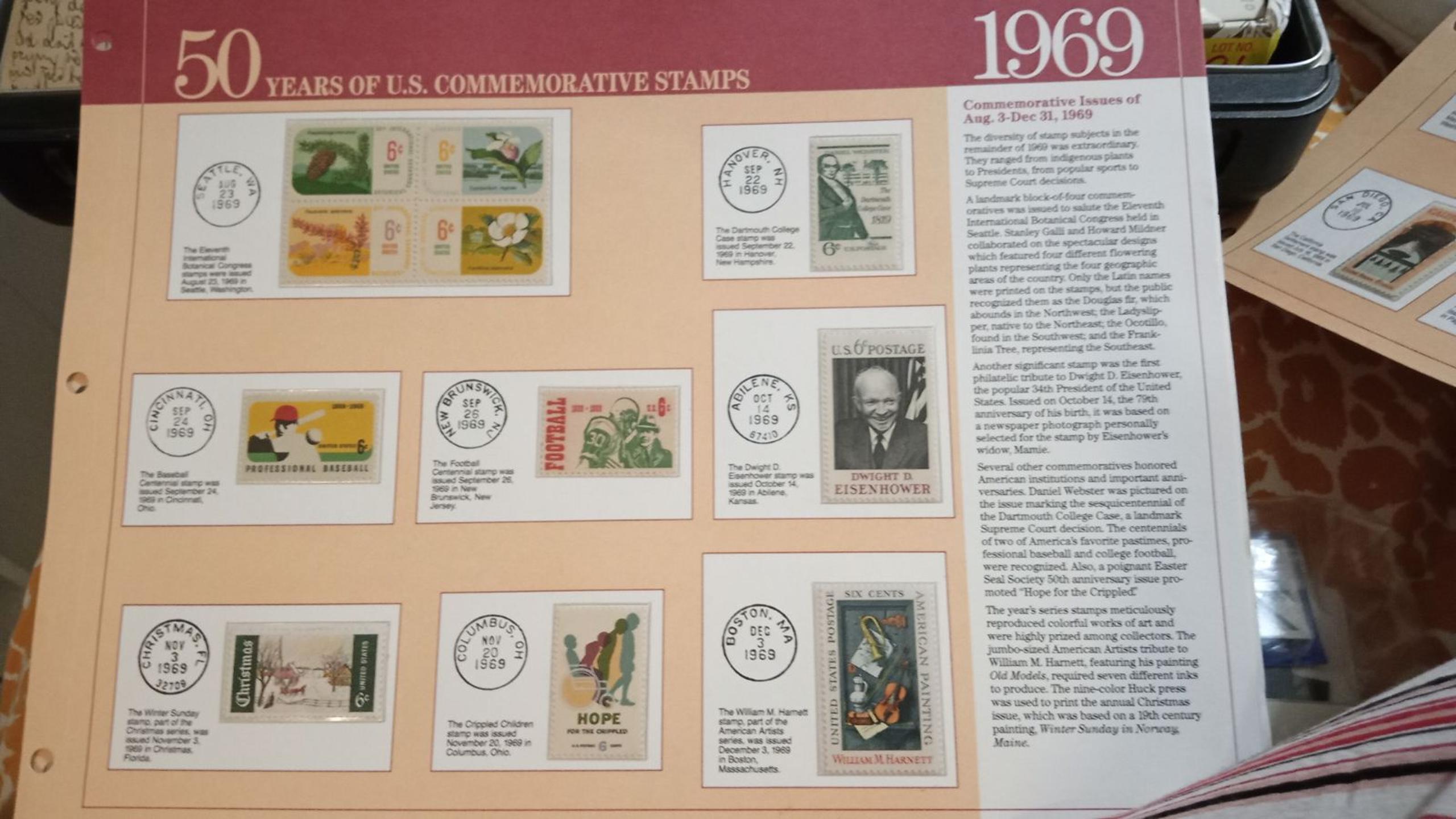 Unique rare and vintage stamps