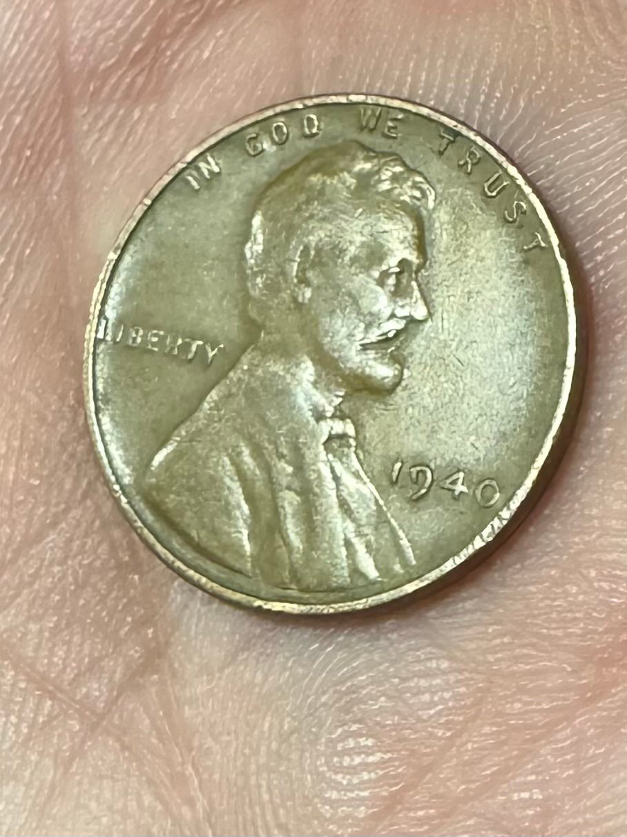 1940 Wheat Penny w errors