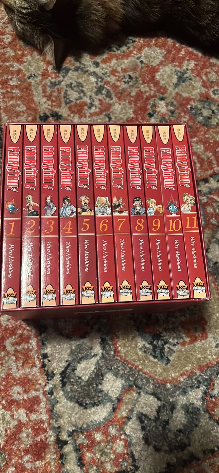 Fairy tail manga box set 1