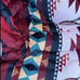 Cal King Southwest Native Horses & Dreamcatchers Design Plush Sherpa 3Pc Set
