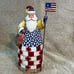 Jim Shore - Patriotic Santa - United We Stand - American Flag - C4007487