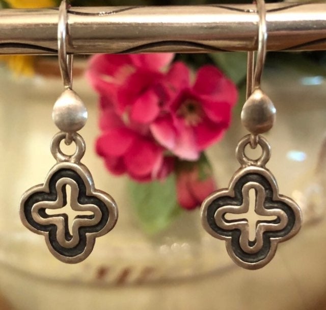 Silpada Sterling Silver Celtic Earrings W1864