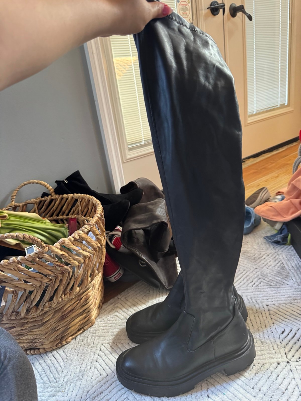 Zara Women Leather Boots