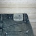 Vintage Levis Silver Tab Jeans Olive Green Wash Denim Made in USA Loose Fit 90s