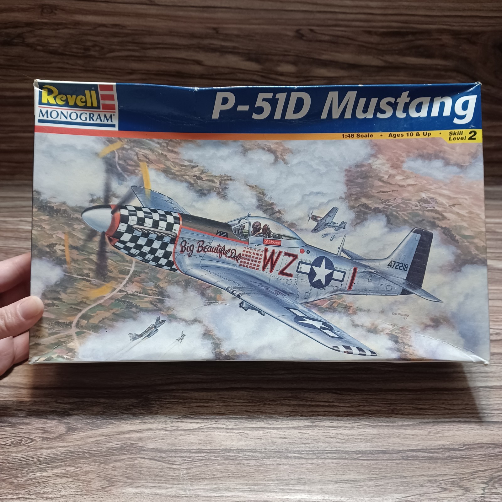 P-51D Mustang Model Kit