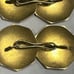 VTG 14k Gold Art Deco 1920s Octagonal Cufflinks Men’s, 4 Grams PAIR, Nice Design