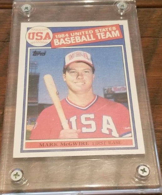 Mark McGwire Topps Card