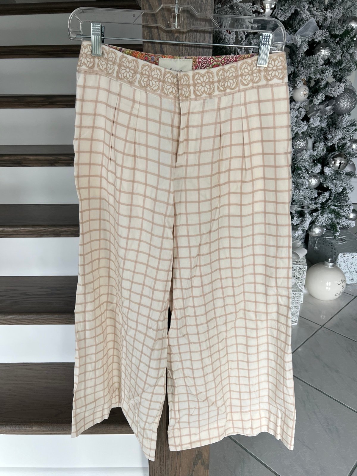 NWOT ANTHROPOLOGIE WIDE LEG PANTS
