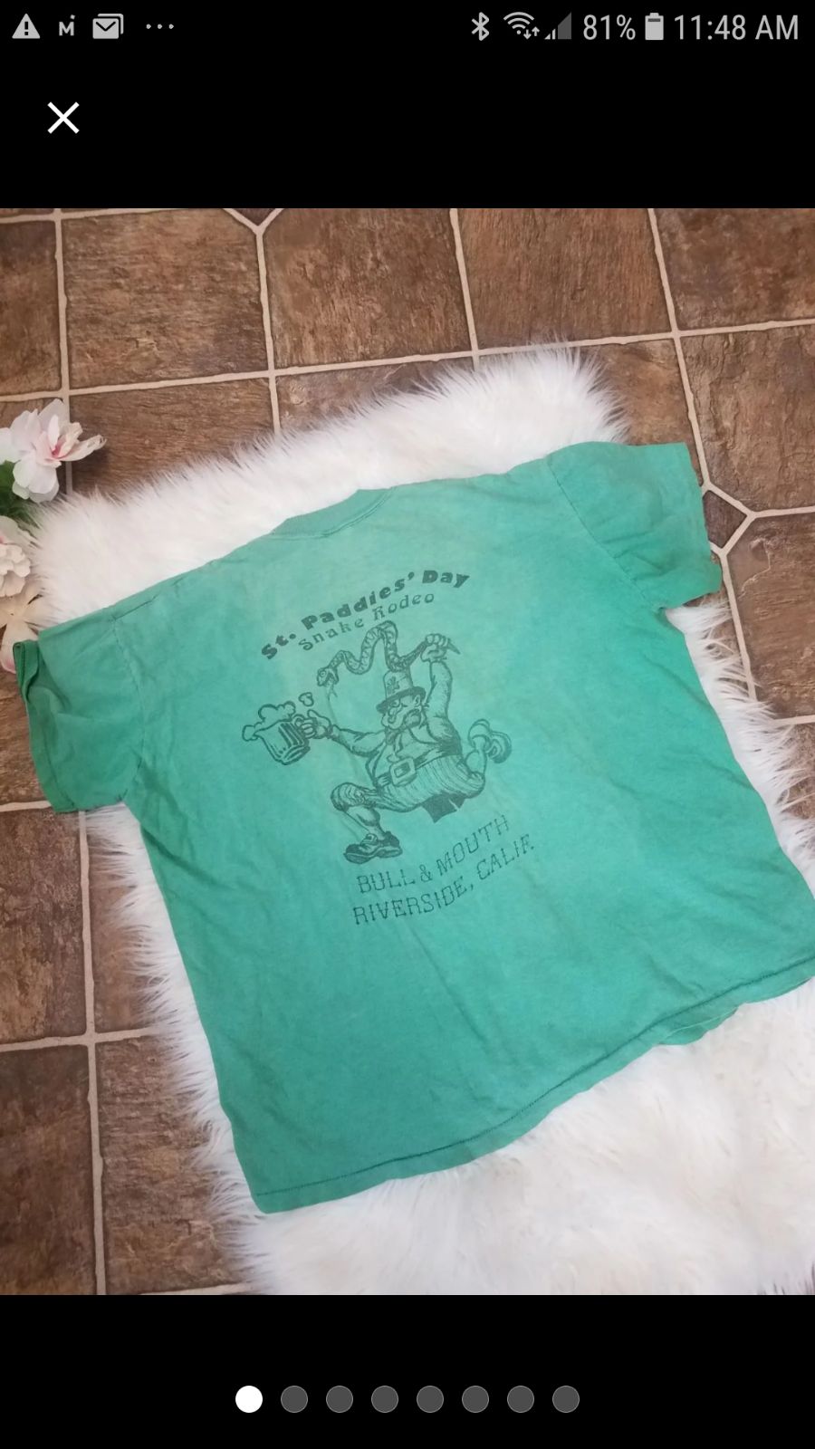 Vintage Bull Rodeo St Patrick's Day Shir
