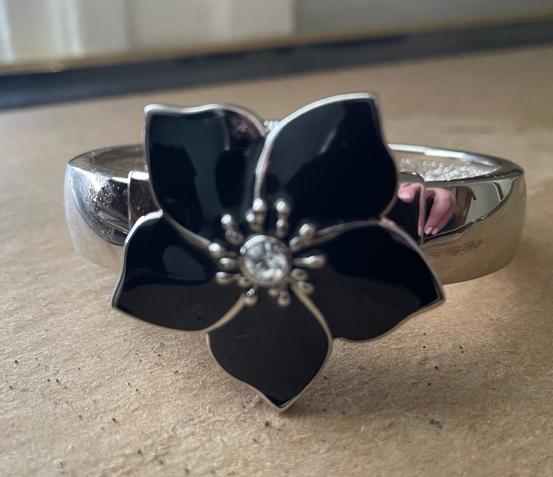 Vtg Flower Watch