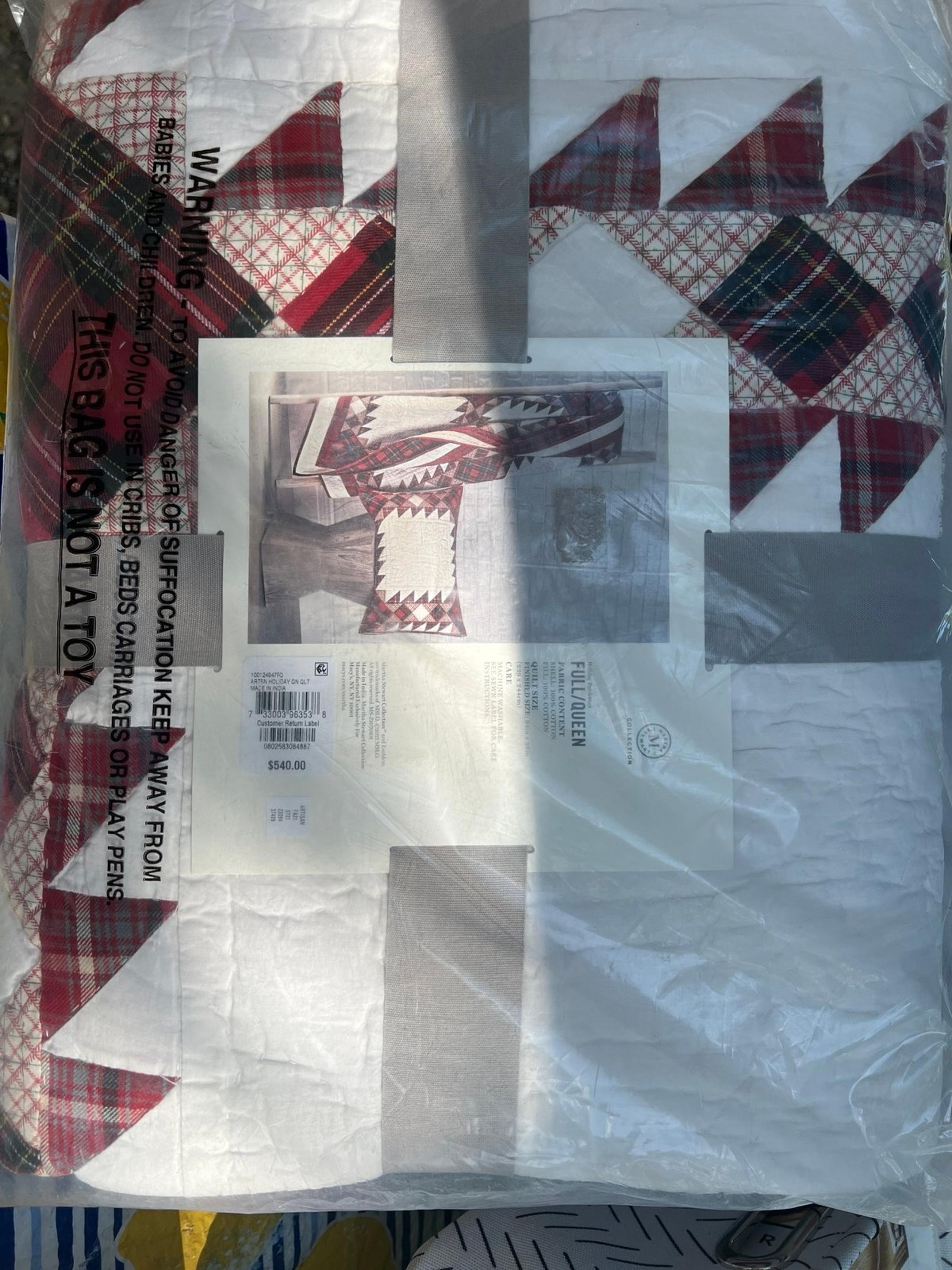 Martha Stewart Quilt Collection Queen