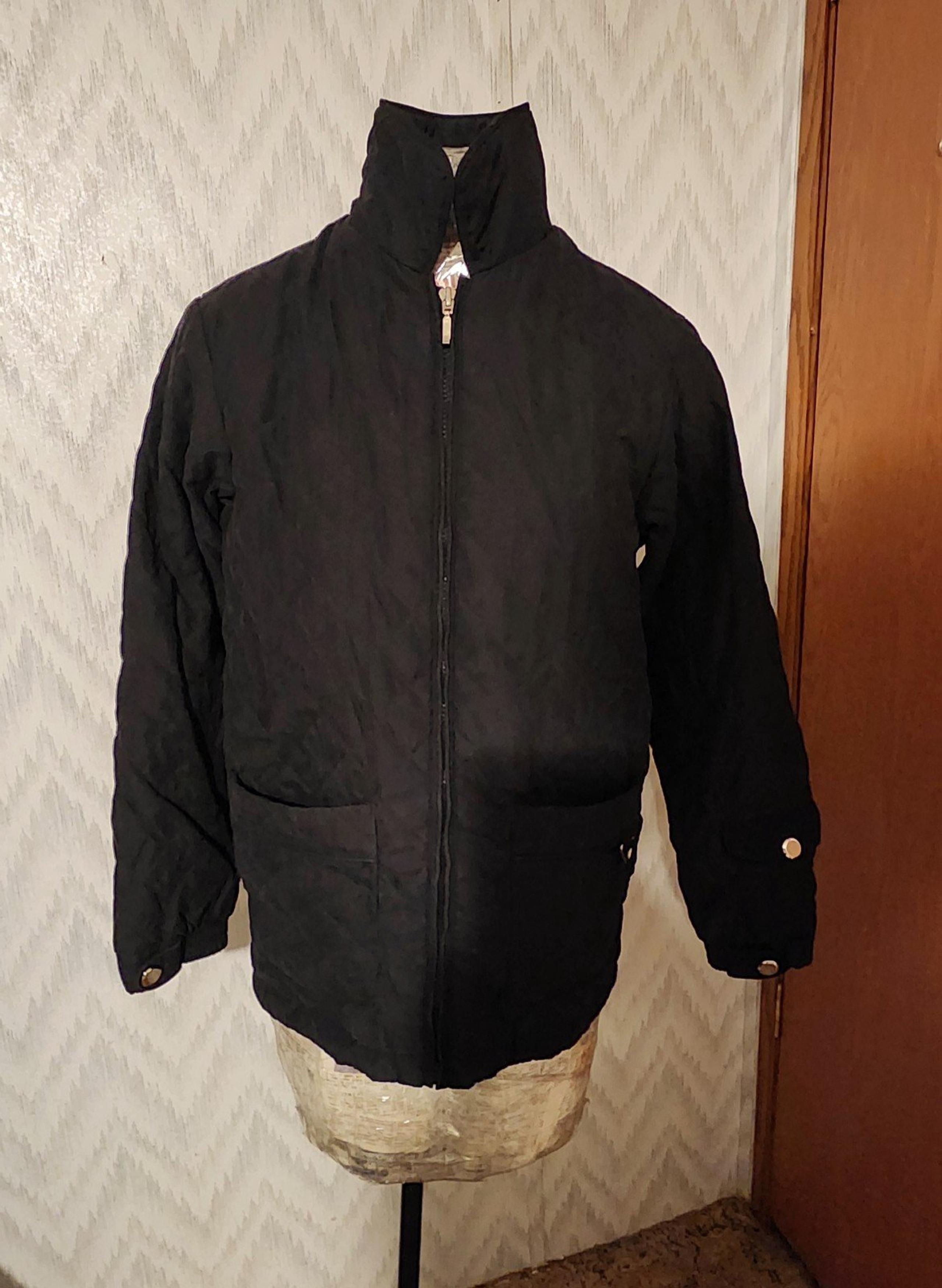 Copper Key Black Coat Puffer Jacket Size 14 Large