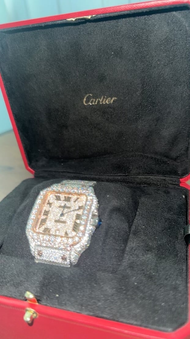 VVS MOISSANITE WATCH (TWO-TONE)
