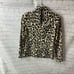 KATE SPADE Leopard Mock Neck Sweater