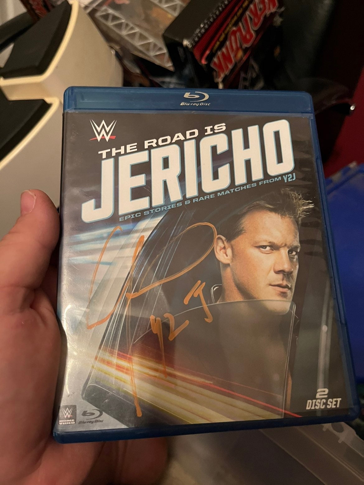 Chris Jericho signed Bluray