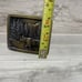 Moose Nature Indiana Metal Craft Vintage 1976 Belt Buckle Outdoors