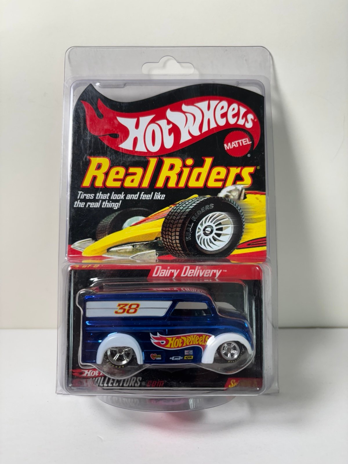 2006 RLC Hot Wheels Real Riders DAIRY DELIVERY 4/6 ∞Blue