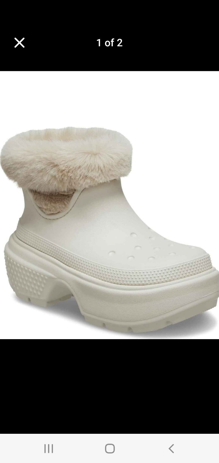 Croc lined Boots