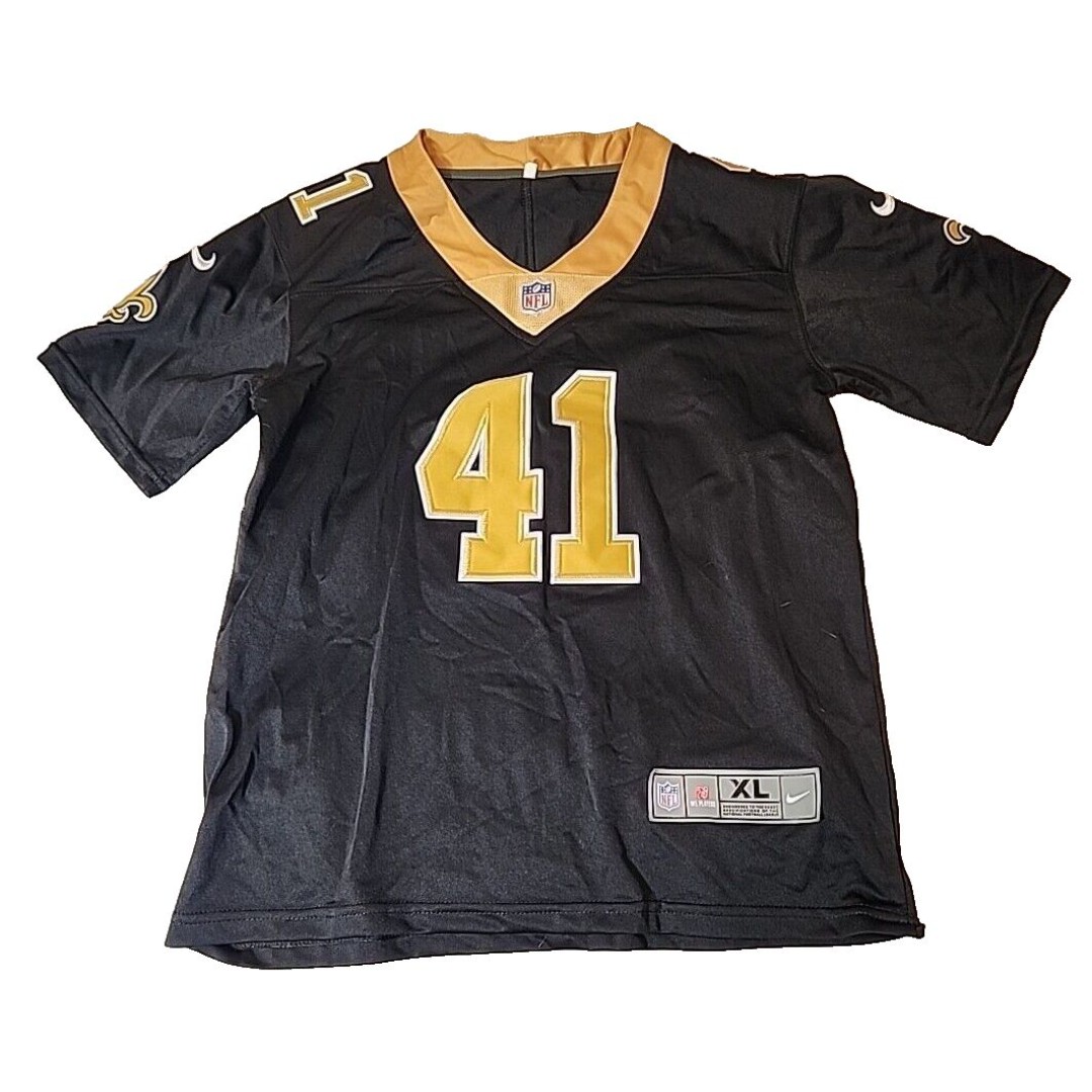 Nike New Orleans Saints NFL Football League Alvin Kamara Players Jersey Size XL