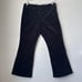 We The Free In My Feelings Women Mid Rise Crop Boot Cut Pants Large Black Retro