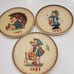 W. Goebel Annual Edition Collectors Plates 11pc Germany