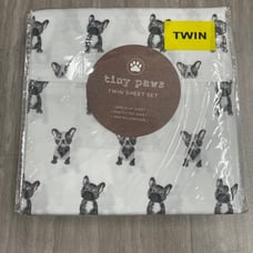 Frenchie TWIN sheet set