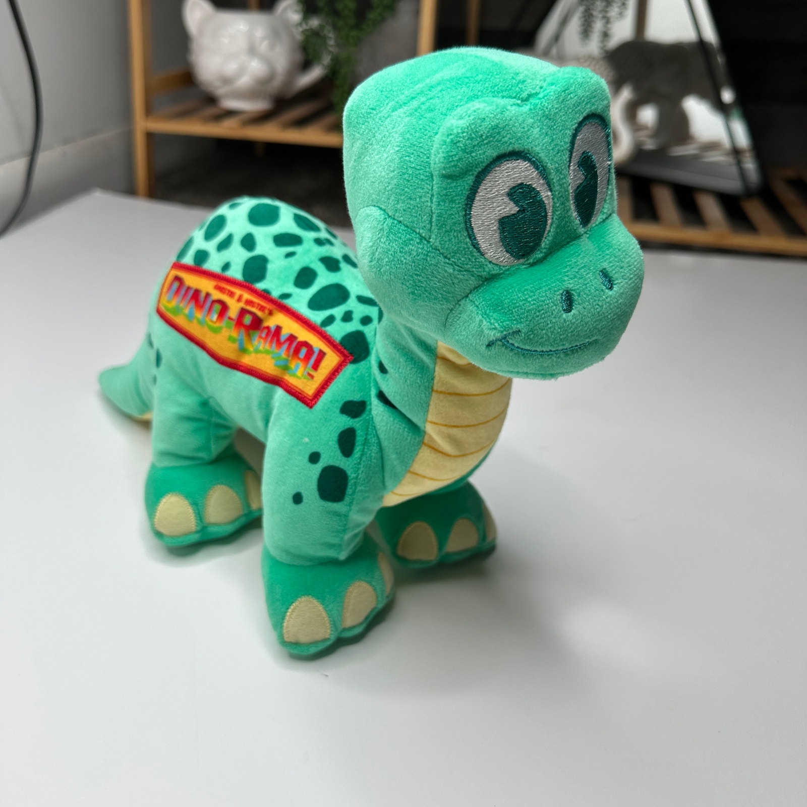Disney Animal Kingdom Dinoland Dino Rama Chester Hester Cementasaurus Plush