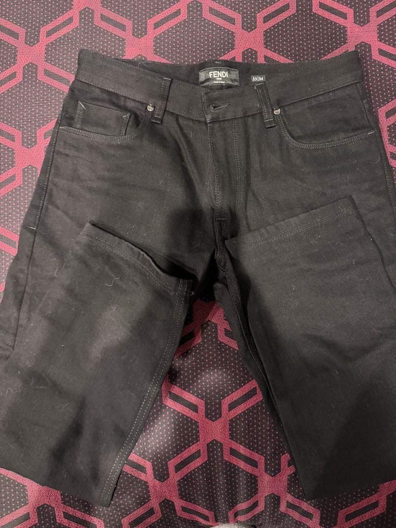 Fendi Black Denim