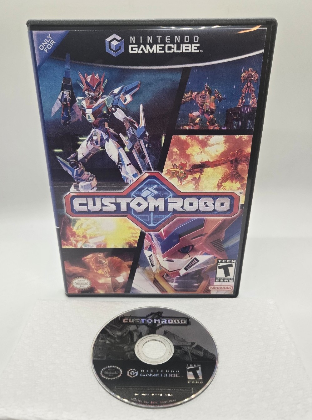 Custom Robo (Nintendo GameCube, 2004) Authentic Rare Disc Only Tested Working