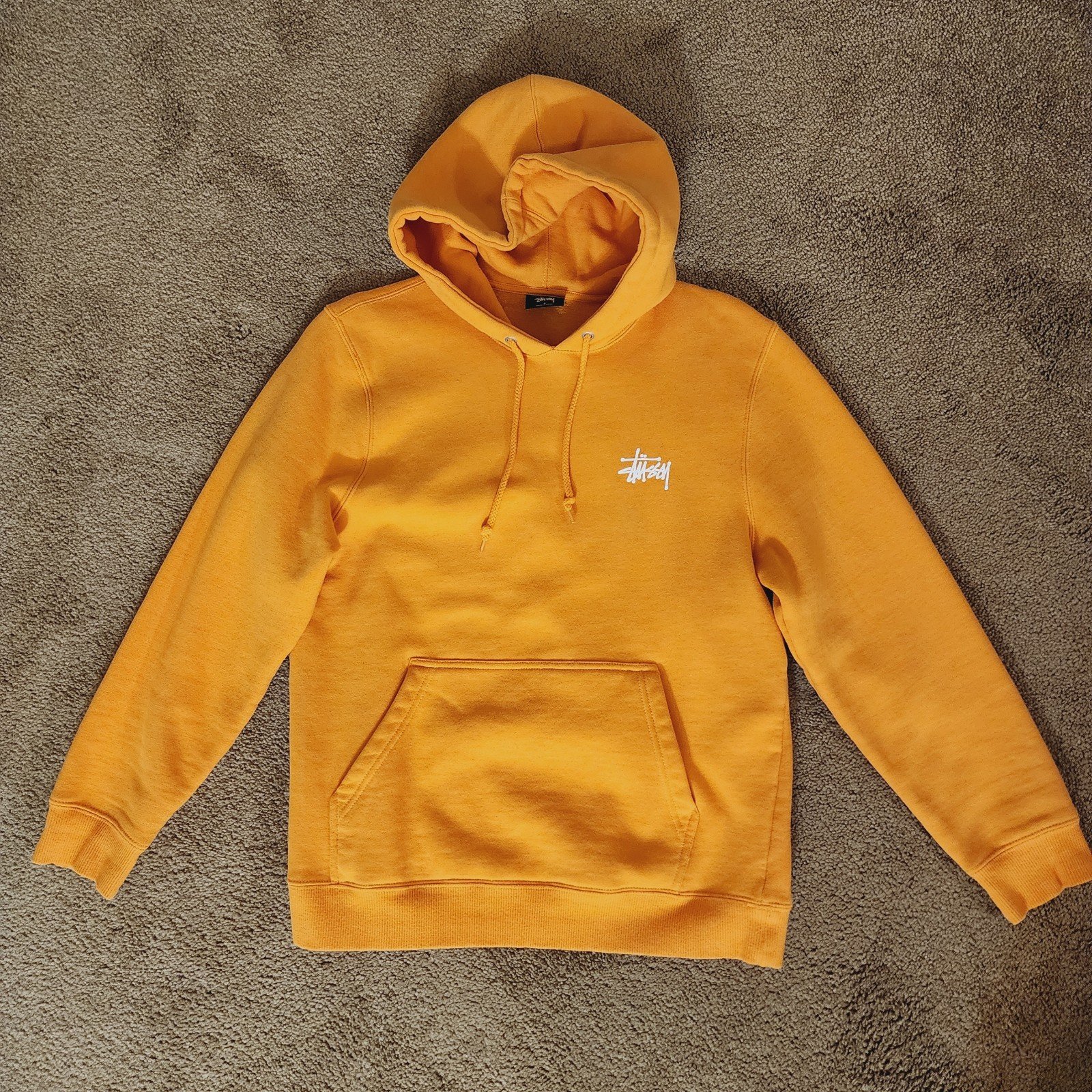 Stussy Orange Hoodie