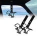 BRAND NEW 2PCS DINOSAUR BLACK JDM TSURIKAWA RING Black Handle Strap Drift Charm