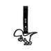 BRAND NEW 2PCS DINOSAUR BLACK JDM TSURIKAWA RING Black Handle Strap Drift Charm