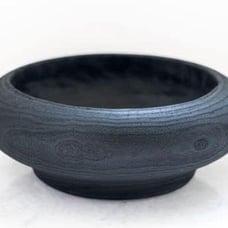 NEW Large Decorative Bowl - 11 Round x 4 High Wooden Decorative Bowl