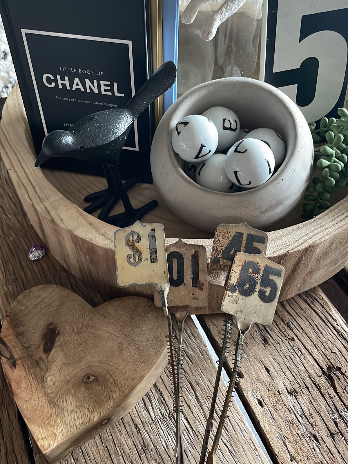 Vintage NCR cash register price flags (4)