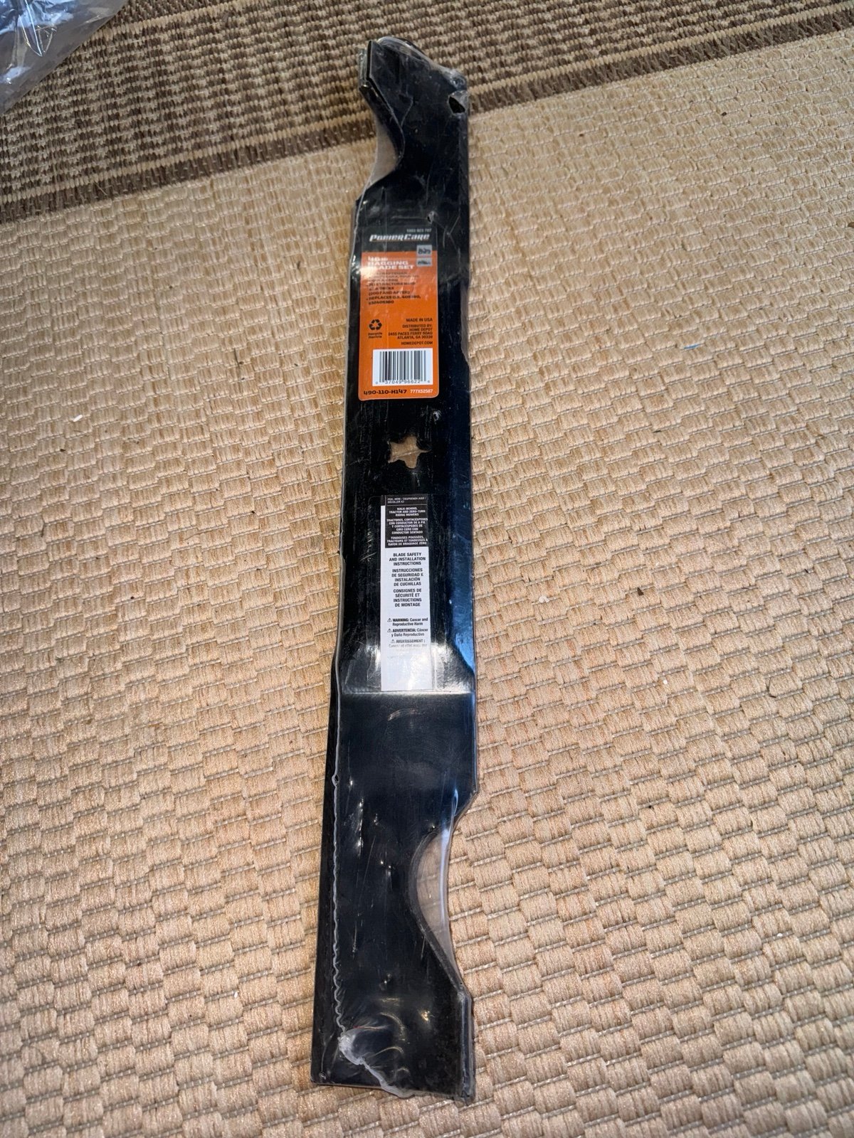 PowerCare 46in Bagging Blade Set