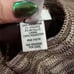 Y2K Women’s Cache Halter Chain Neck Tank Top Size Medium Metallic Club