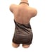 Y2K Women’s Cache Halter Chain Neck Tank Top Size Medium Metallic Club