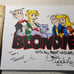 Dean Young Blondie Comic Signed Print Autographed  Signature 5x51/2 card stock