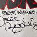 Dean Young Blondie Comic Signed Print Autographed  Signature 5x51/2 card stock