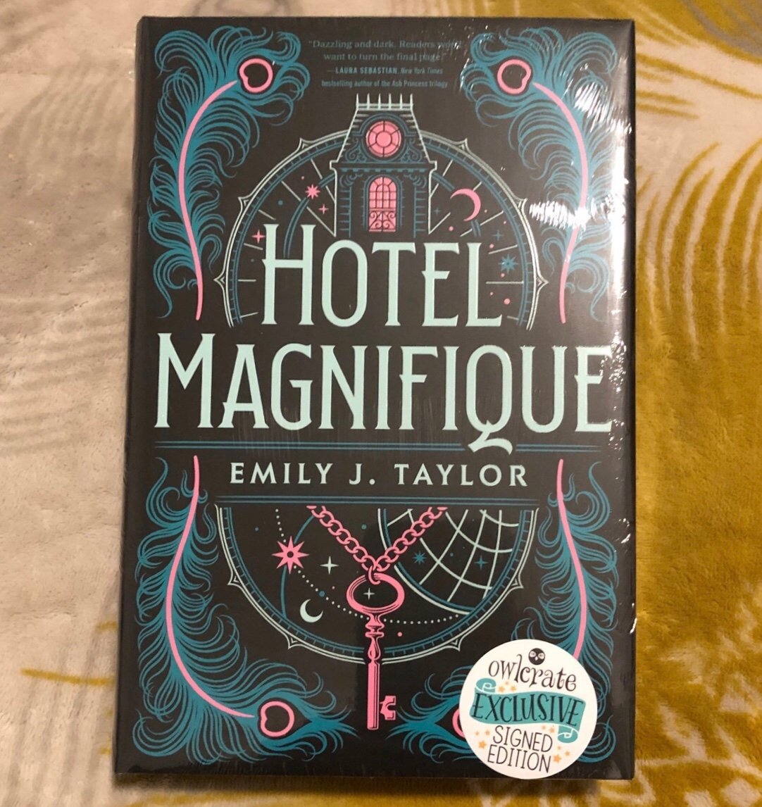 ✨Owlcrate Signed Exclusive ~ Hotel Magnifique by Emily J. Taylor