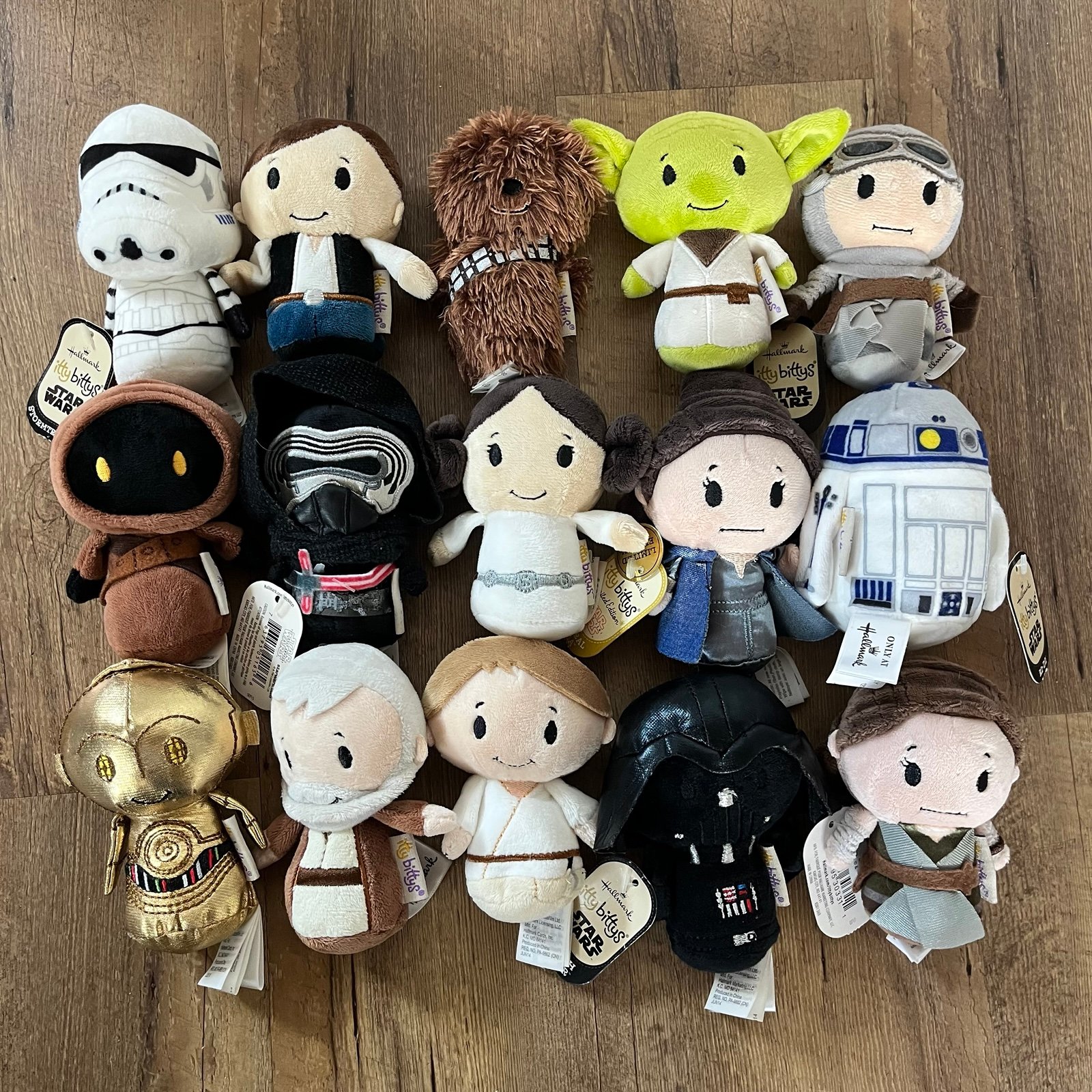 NWT Hallmark Star Wars Itty Bittys
